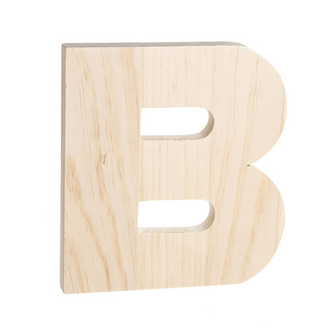 8 inch Unfinished Wooden Letters